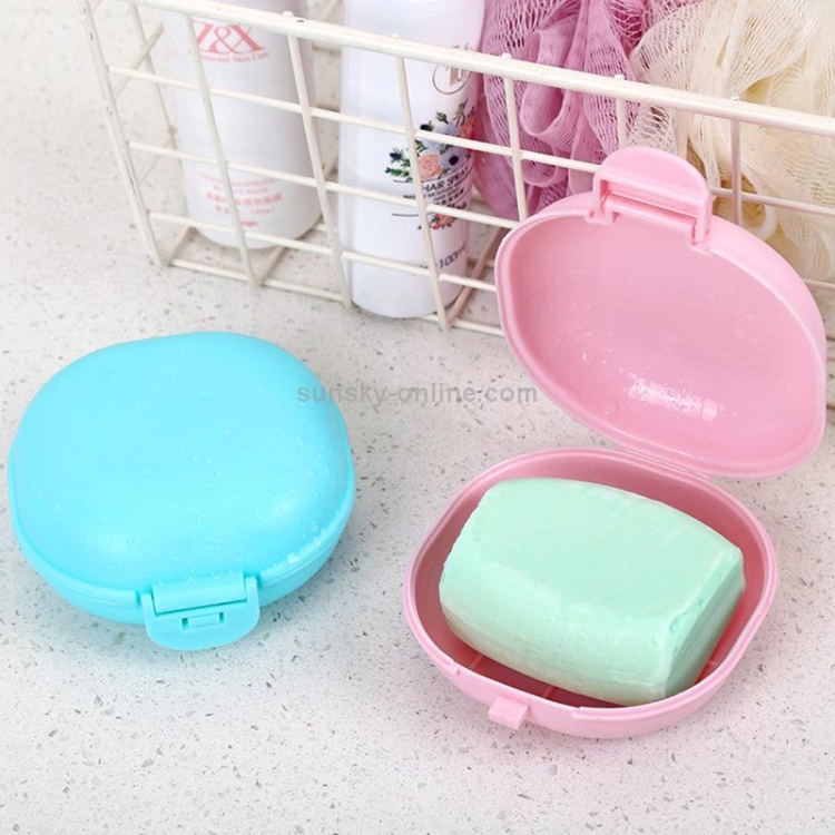 Container Soap Box Bathroom Dish Plate Case Home Shower Travel Hiking Holder New