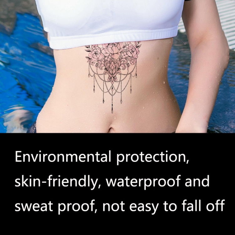 10 PCS Waterproof Arm Chest Scar Tattoo Sticker(Al-038) - B3