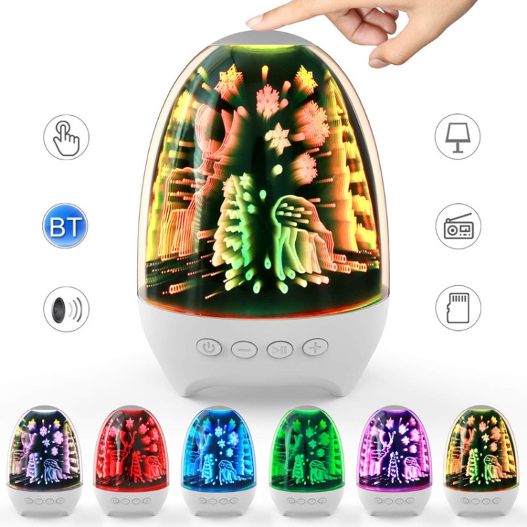YYH074 LED Colorful Atmosphere Light With TWS Bluetooth Speaker Function(Christmas)