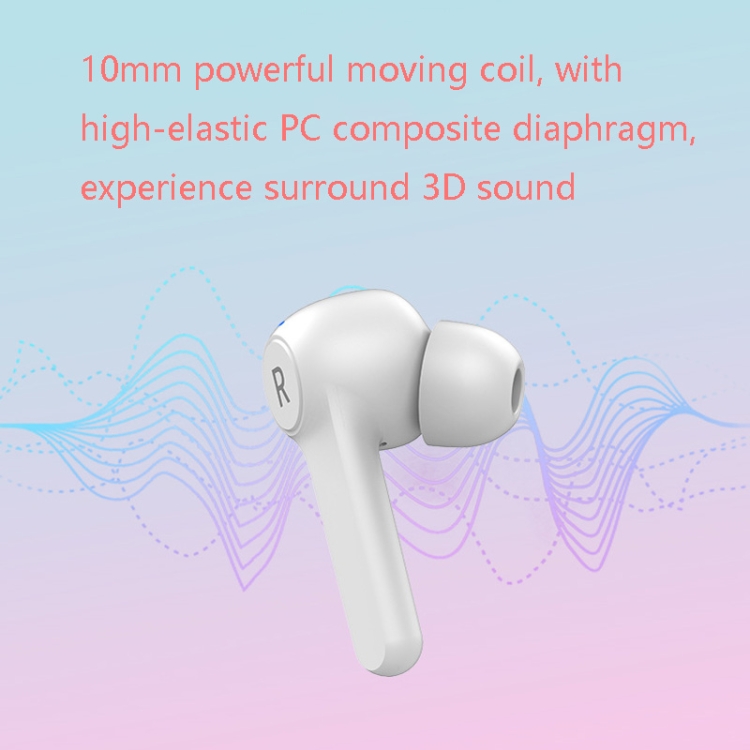 L9 TWS V5.0 In-Ear Touch Control Wireless Bluetooth Earphone(Pink) - B4