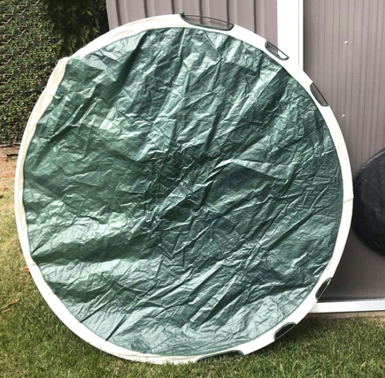 Foldable Garden Leaf Collection Storage Bag, Specification: Diameter 140cm(Green) - B4