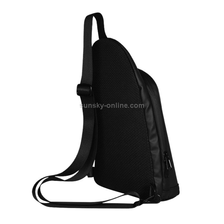 Outdoor LED Display Crossbody Bag Personality USB Bluetooth Small Bag, Size: 7 inch(Black) - B3