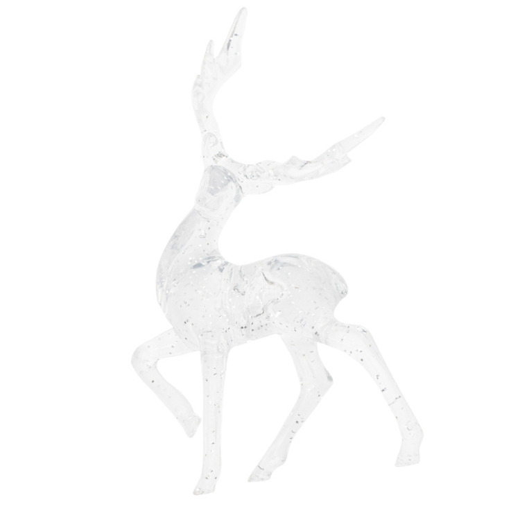 Christmas Elk String Lights Holiday Decoration, Spec: 3m 20 LEDs Battery Box(Warm White Light) - B1