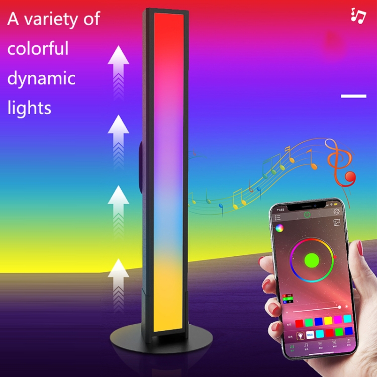 ALB-BS RGB Game Symphony Desktop Rhythm Atmosphere Light, US Plug(Bluetooth) - B3