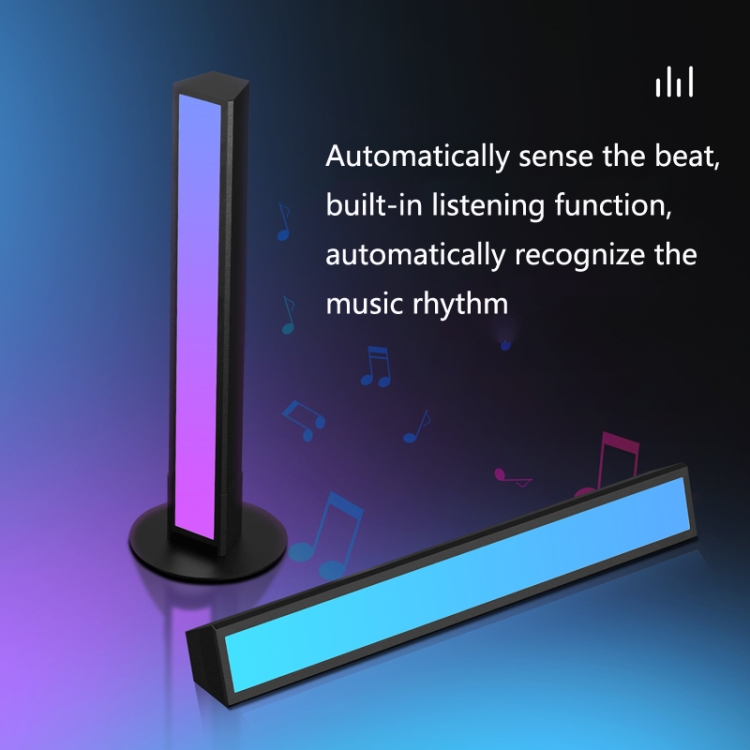 ALB-BS RGB Game Symphony Desktop Rhythm Atmosphere Light, US Plug(Bluetooth) - B4