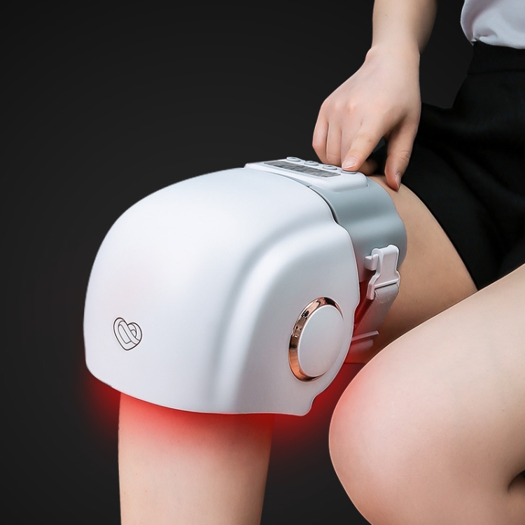 Hot Compress Air Pressure Pulse Knee Joint Massager(White) - B5