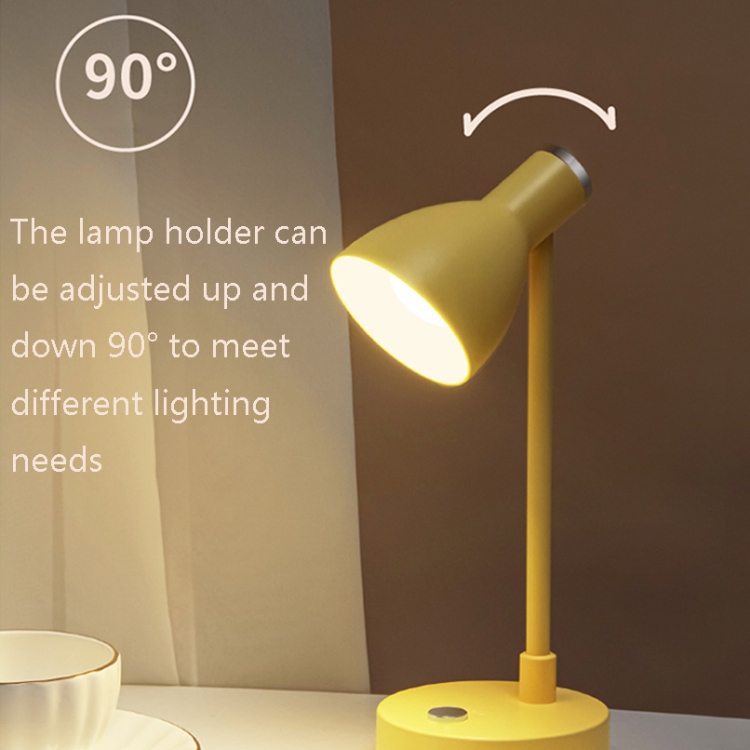 8099 LED Eye Protection Touch Dimming Table Lamp(Classic White) - B3