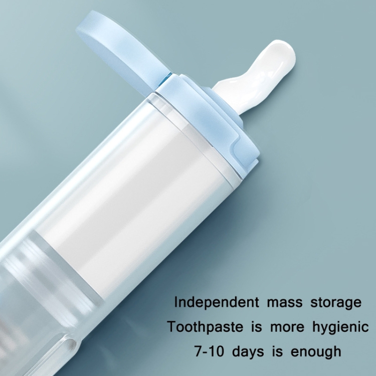 ETRAVEL Travel Portable Folding Toothbrush Set(Sky Blue) - B2