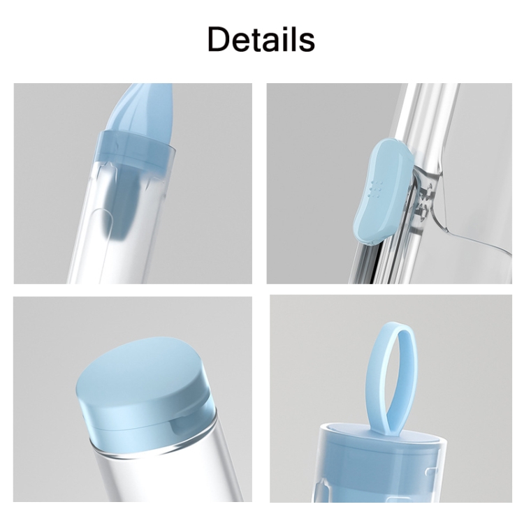 ETRAVEL Travel Portable Folding Toothbrush Set(Sky Blue) - B4