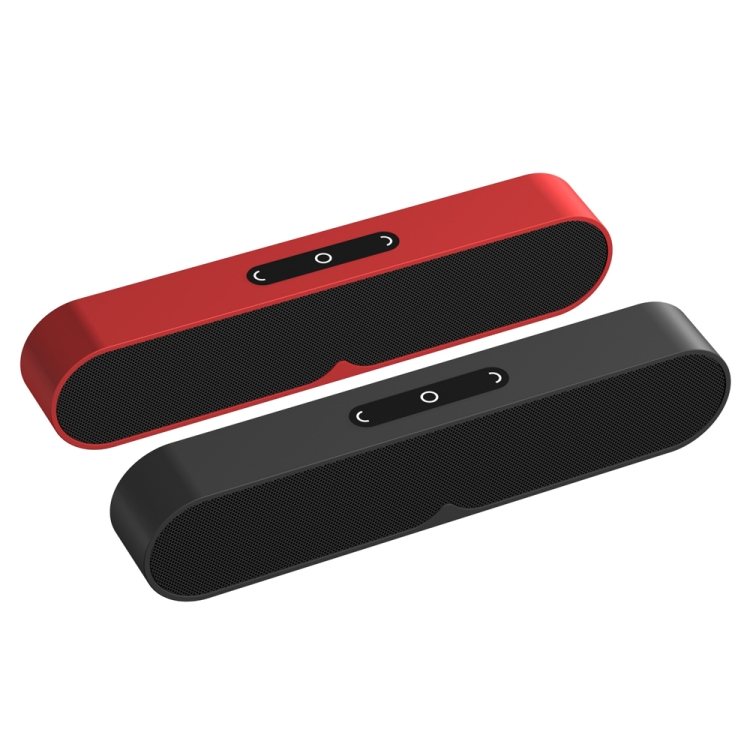 F1 Plus Multifunctional Wireless Touch Control Bluetooth Speaker 1200mAh(Red) - B1