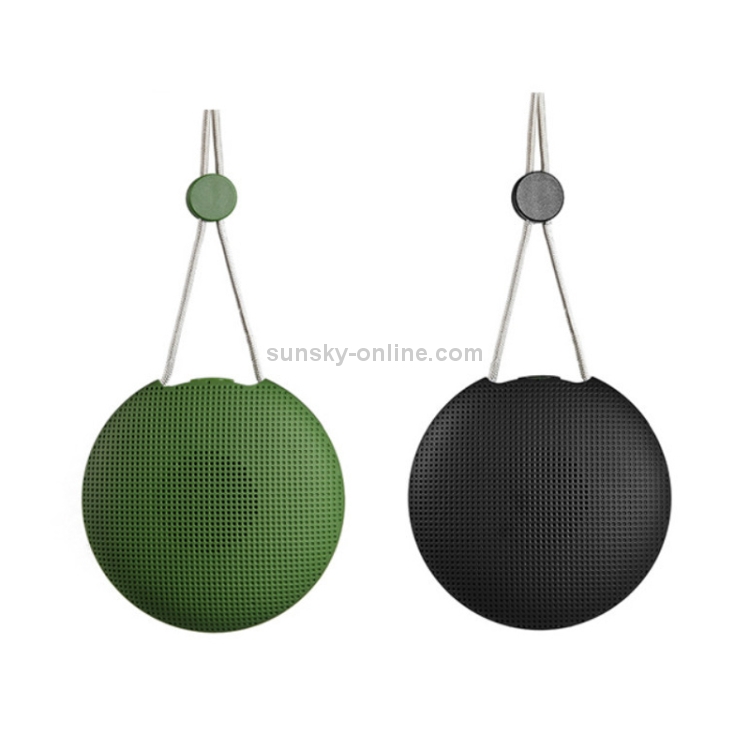 F5 TWS Outdoor Waterproof Mini Bluetooth Speaker with Lanyard Support Hands-free(Green) - 1