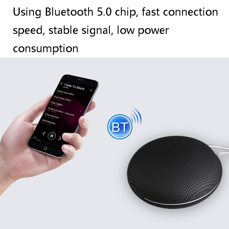 F5 TWS Outdoor Waterproof Mini Bluetooth Speaker with Lanyard Support Hands-free(Green) - B1