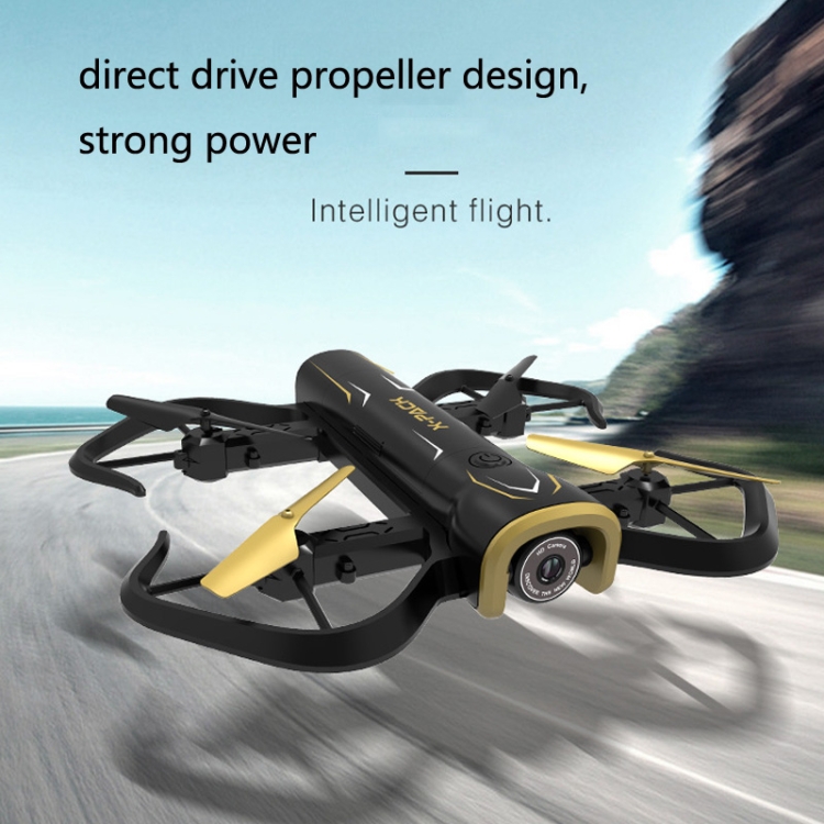 XT-5 Folding Four-Axis Fixed-Height High-Definition Aerial Remote Control Drone, Style: WiFi 720P - B6