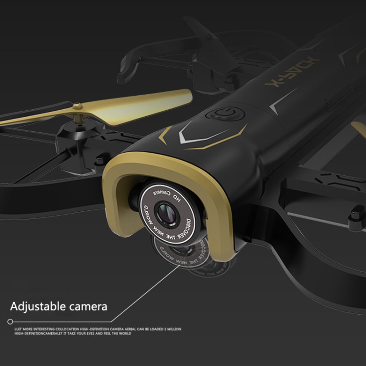 XT-5 Folding Four-Axis Fixed-Height High-Definition Aerial Remote Control Drone, Style: WiFi 1080P - B2