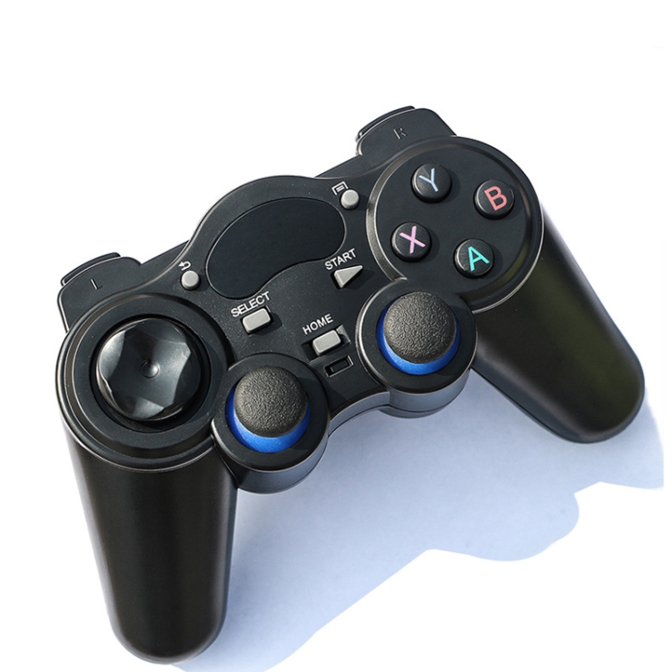 2.4G Wireless Singles Gamepad For PC / PS3 / PC360 / Android TV Phones, Configure: USB Receiver + Android Receiver - B2