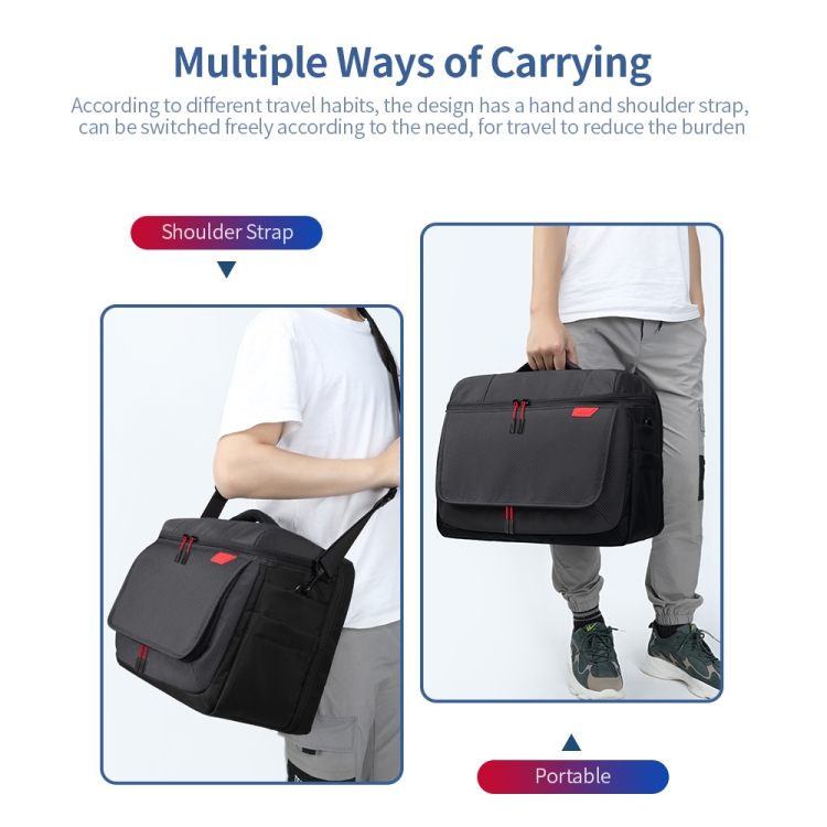 BUBM Game Console Storage Bag Host Bag For PS5,Style: Single Shoulder - 6