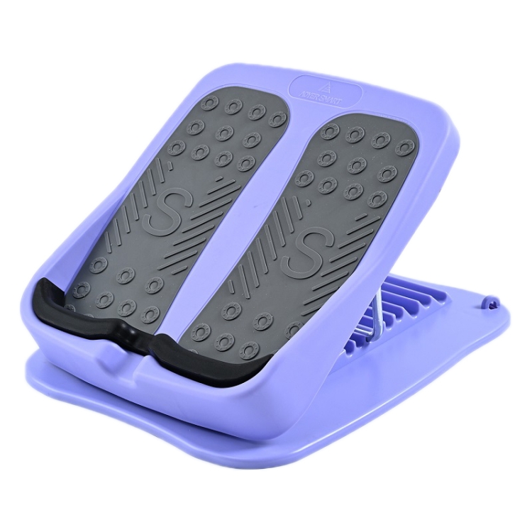 Foldable Tension Plate 9-Speed Adjustable Fitness Tilt Pedal, Specification: Purple - 1