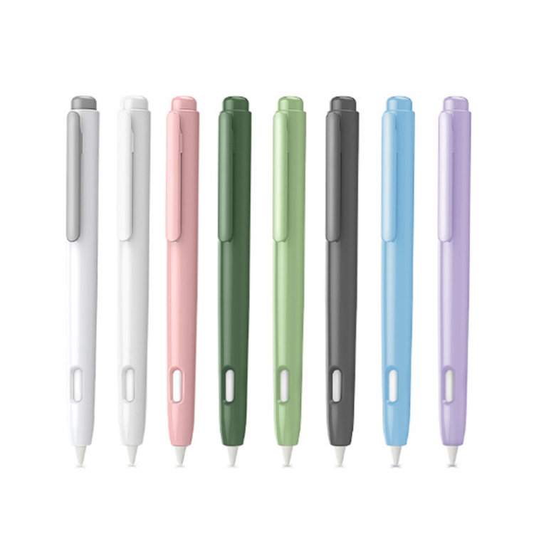 Double-Click Automatic Retractable Stylus Pen Case For Apple Pencil 2(Blue) - B1