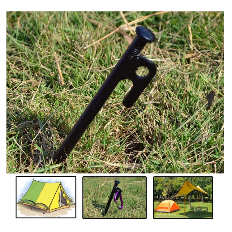 4 PCS 20cm Outdoor Camping Windproof Fixed Canopy Ground Nails - B4