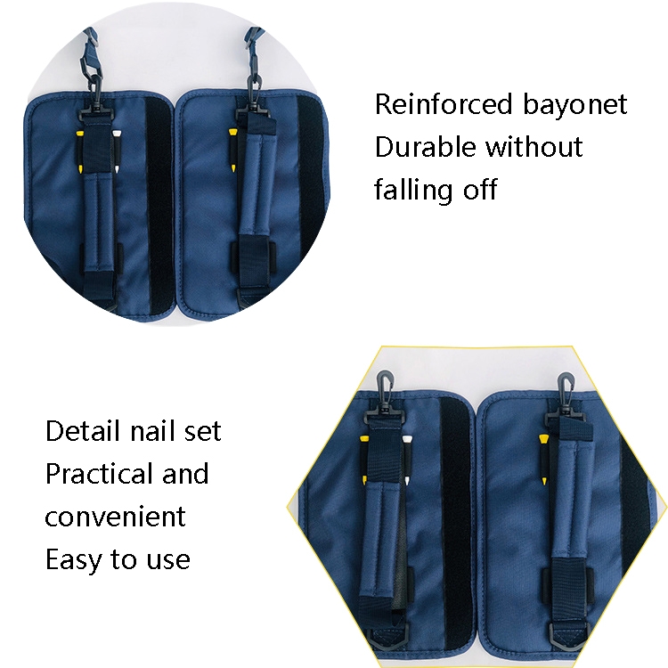 SL-001 Golf Bag Portable Cue HandBag(Black) - B4