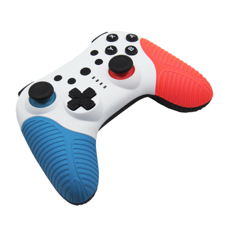 SW510 Wireless Bluetooth Controller With Vibration For Switch Pro(Red Blue) - 1