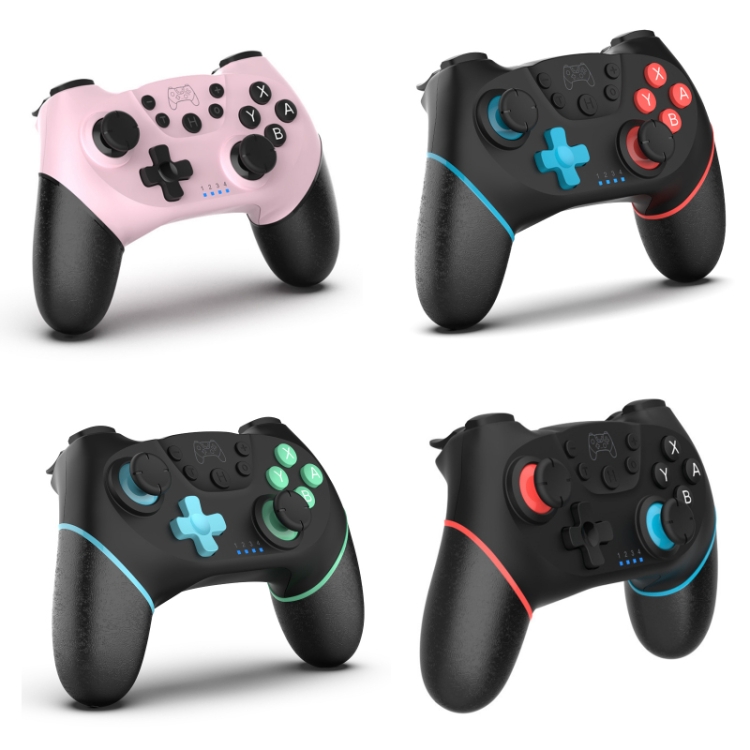 Wireless Bluetooth Gamepad With Macro Programming For Switch Pro, Product color: Pink - B1