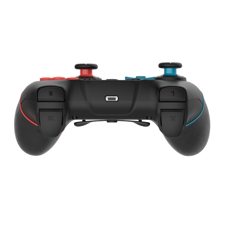 Wireless Bluetooth Gamepad With Macro Programming For Switch Pro, Product color: Black Left Red - B2