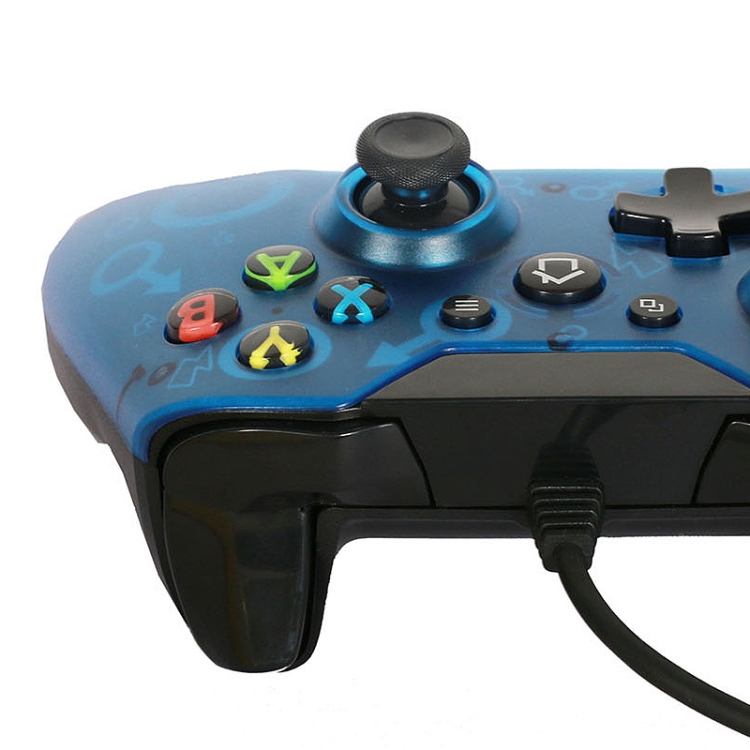 N-1 Wired Joystick Gamepad For XBOX ONE / PC, Product color: Blue - B2