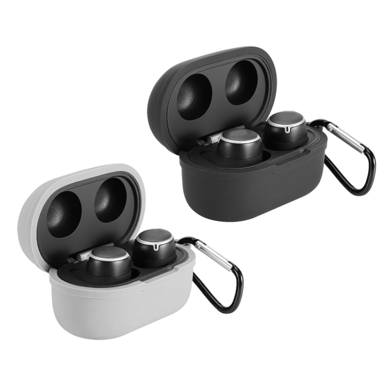 2 PCS Earphone Silicone Protective Case For AKG N400NC(Black) - B1