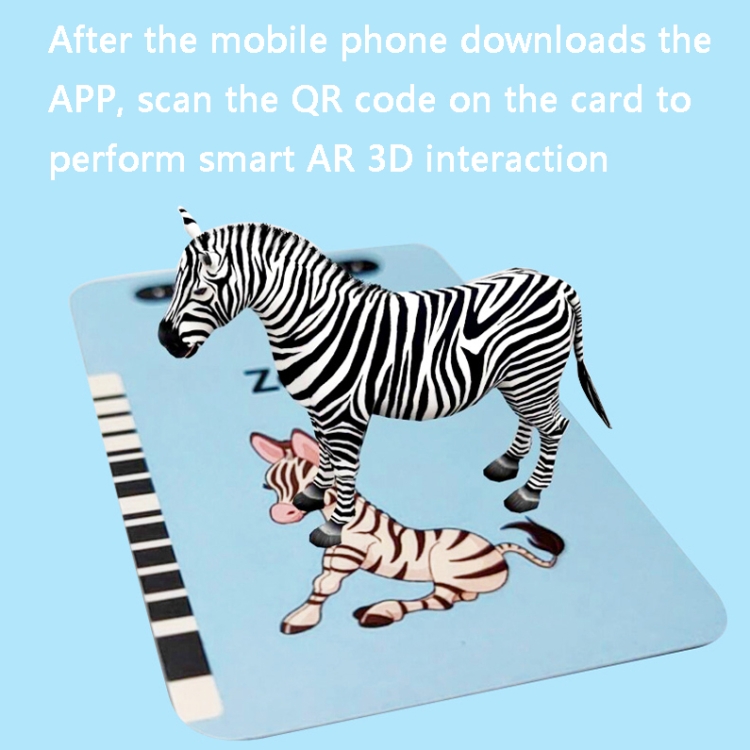 L1 AR Animation Children Early Education Card Learning Machine(Santa Claus) - B3