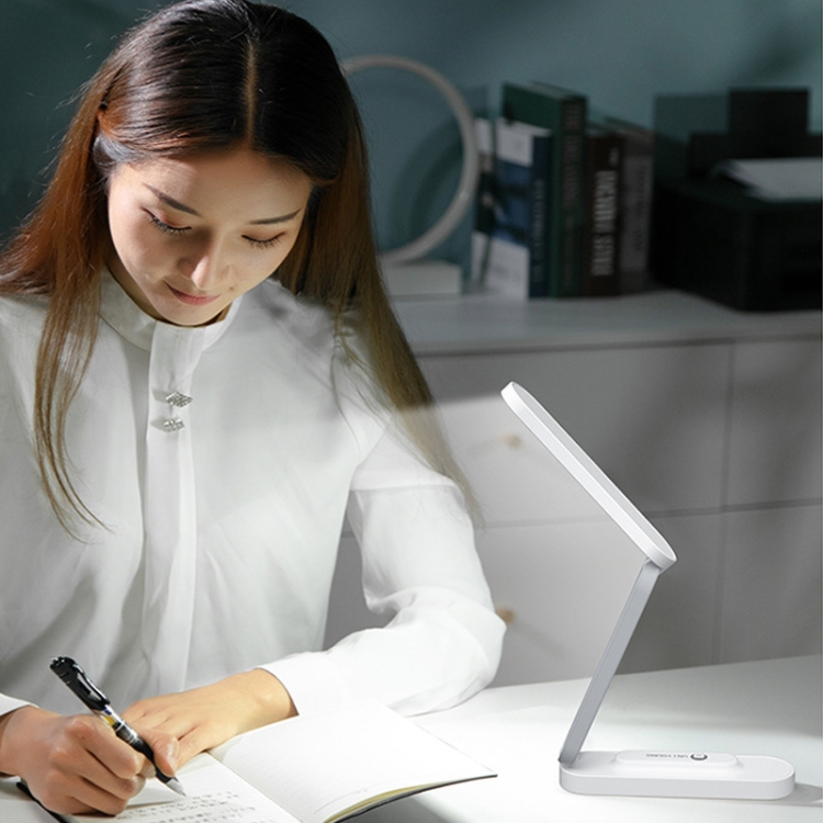UNIYOUNG A211 Touch Dimming Charging Eye Protection Desk Lamp(White) - B5