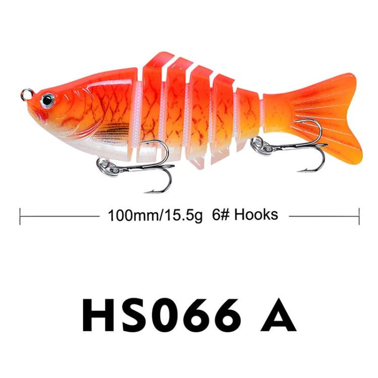 2 PCS PROBEROS HS066 10cm 15.5g Sea Fishing Simulation Road Sub-Bait(A) - 1