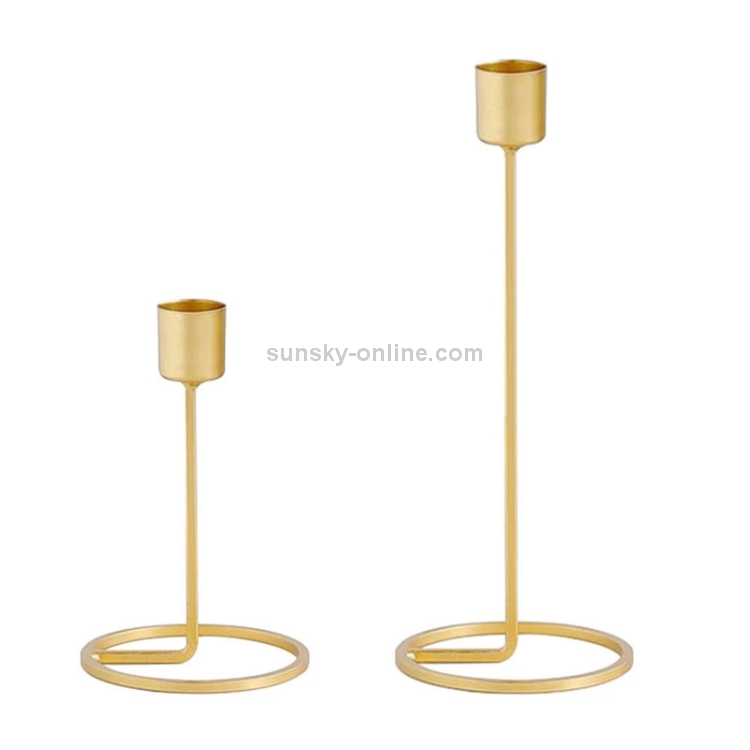 Single Head Iron Candle Holder Creative Dining Table Set Single Head Iron Candle Holder Creative