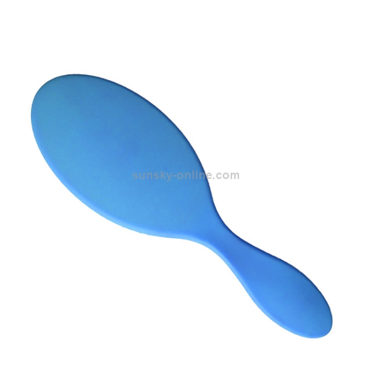 Sunsky Soft Women Hair Brush Salon Hairstyles Comb Wet Dry Scalp Massage Brushes Blue