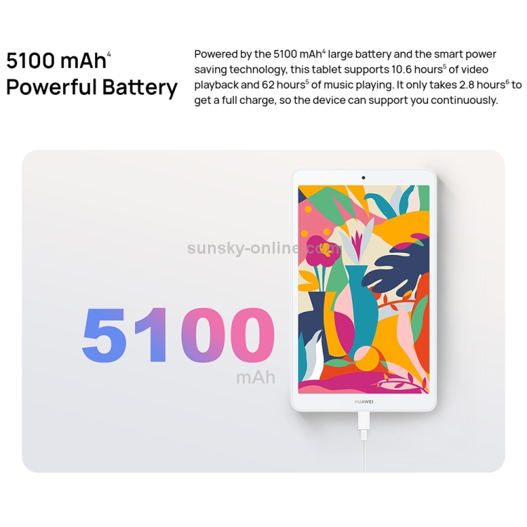 Sunsky Huawei Mediapad M5 Lite Jdn2 W09 Wifi 8 Inch 4gb 64gb