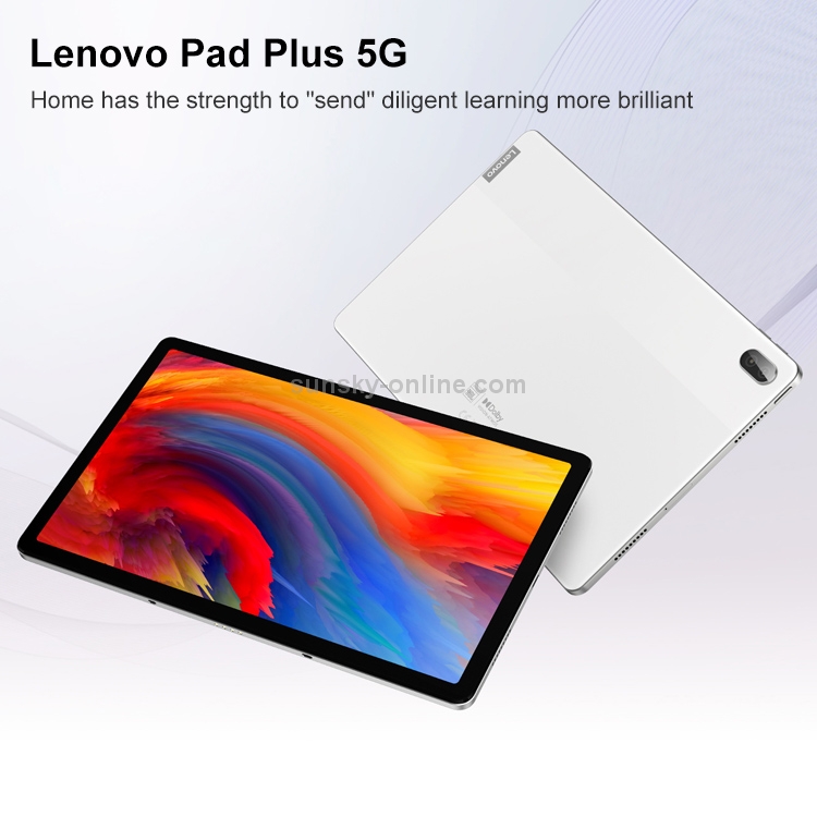 Lenovo Pad Plus 5G 11 inch Tablet TB-J607Z, 6GB+128GB, Face Identification, ZUI12.5 (Android 11), Qualcomm Snapdragon 750G Octa Core, Support Dual Band WiFi & Bluetooth (Grey) - B2