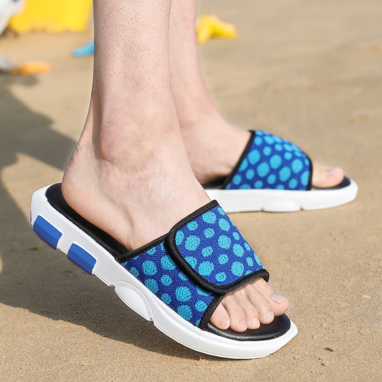 Breathable Mesh Fashion Trend Detachable Slippers for Men (ColorBlue