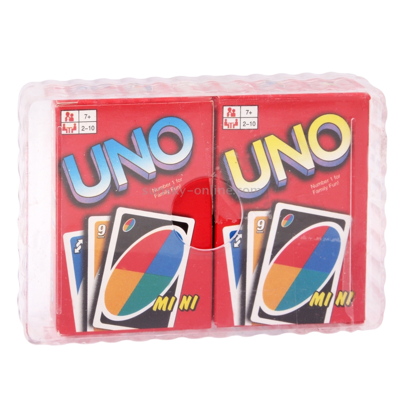 SUNSKY Mini UNO Poker Solitaire / UNO Card Game