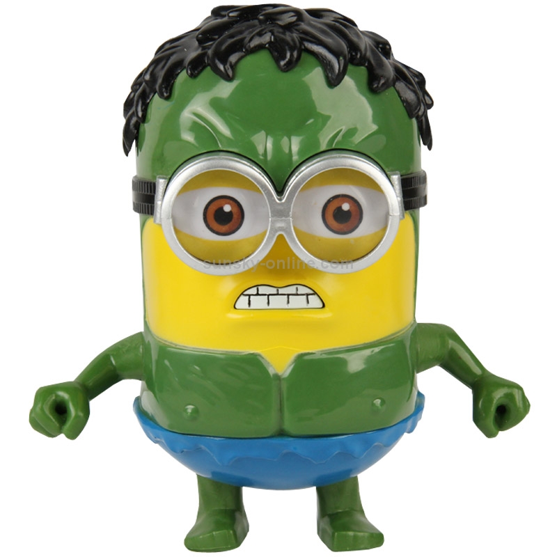 Sunsky Cartoon Pvc Action Figure Toys Despicable Me The Hulk Version Minions Model