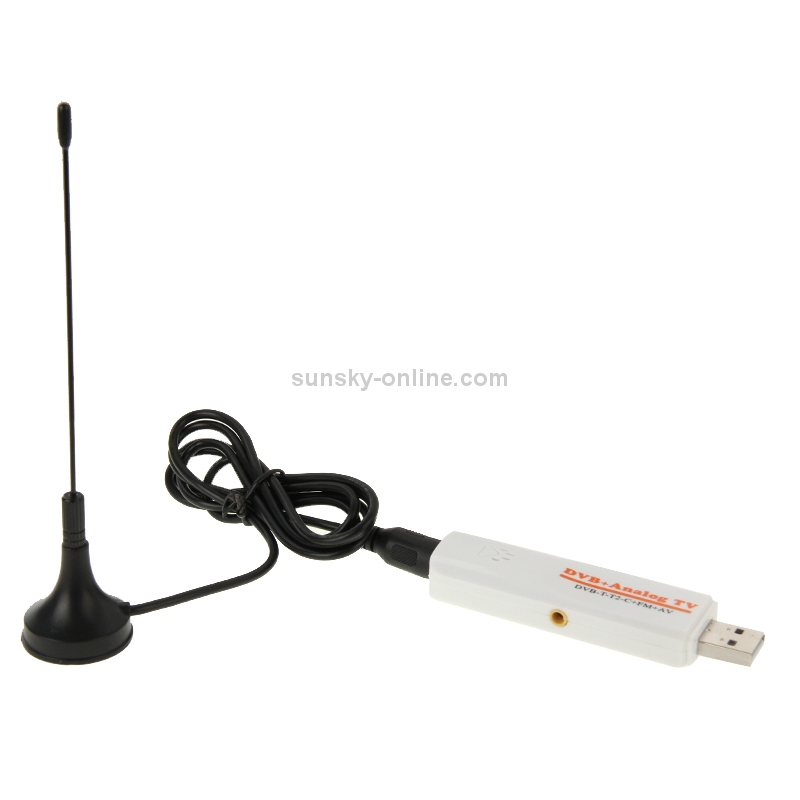 Sunsky Mini Digital Usb 2 0 Dual Module Dvb Analog Tv Stick Support Fm Av Dvb T T2 C