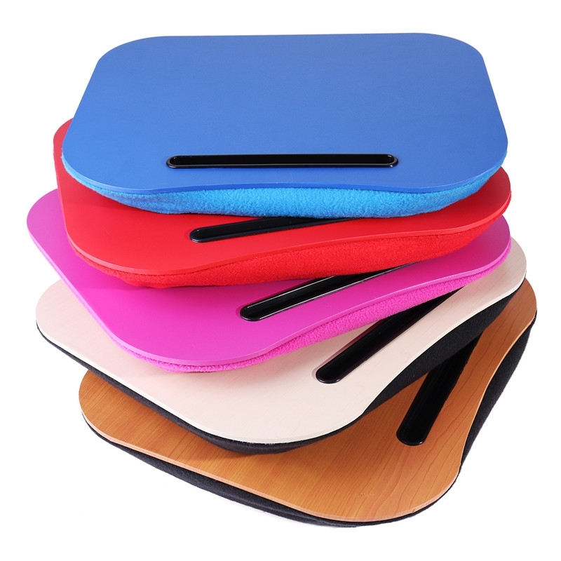 Sunsky 2 Pcs Portable Desk Knee Lap Pillow Handy Computer