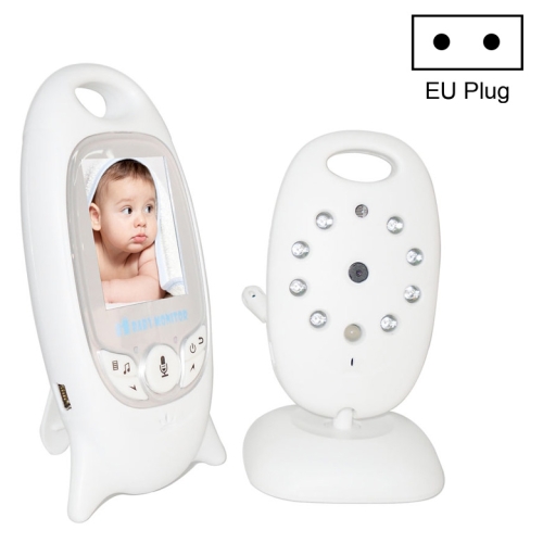 

VB601 2.0 inch LCD Screen Hassle-Free Portable Baby Monitor, Support Two Way Talk Back, Night Vision(EU Plug)