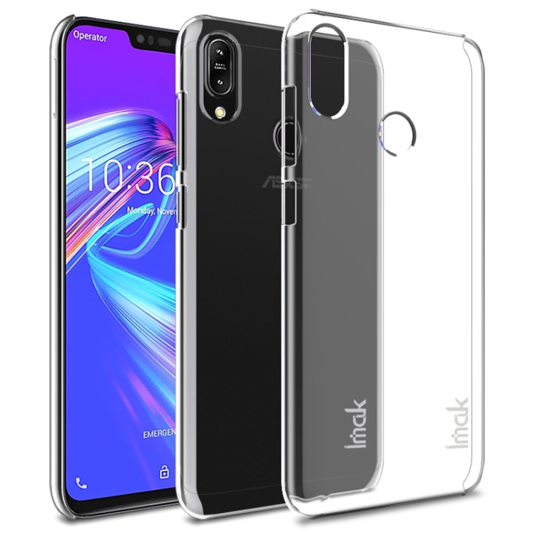 

IMAK Wing II Wear-resisting Crystal Pro Protective Case for Asus Zenfone Max (M2) ZB633KL, with Screen Sticker (Transparent)