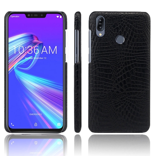 

Shockproof Crocodile Texture PC + PU Case for Asus Zenfone Max (M2) ZB633KL (Black)