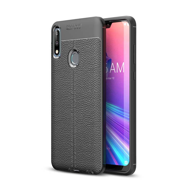 

Litchi Texture TPU Shockproof Case for ASUS Zenfone Max Pro(M2) (Black)