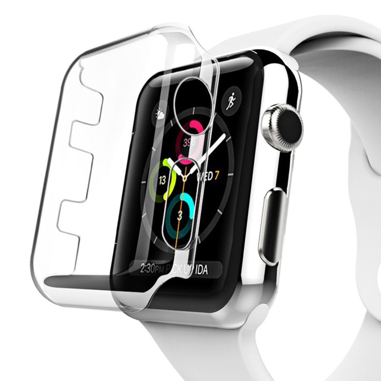 

For Apple Watch Series 2 38mm Transparent PC Protective Case