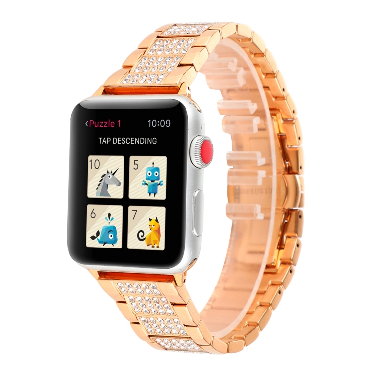 series three rose gold apple watch