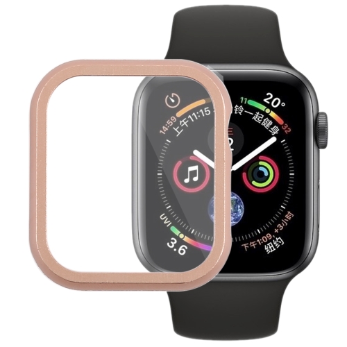 

Metal Front Frame Protective Case for Apple Watch Series 5 & 4 40mm(Rose Gold)