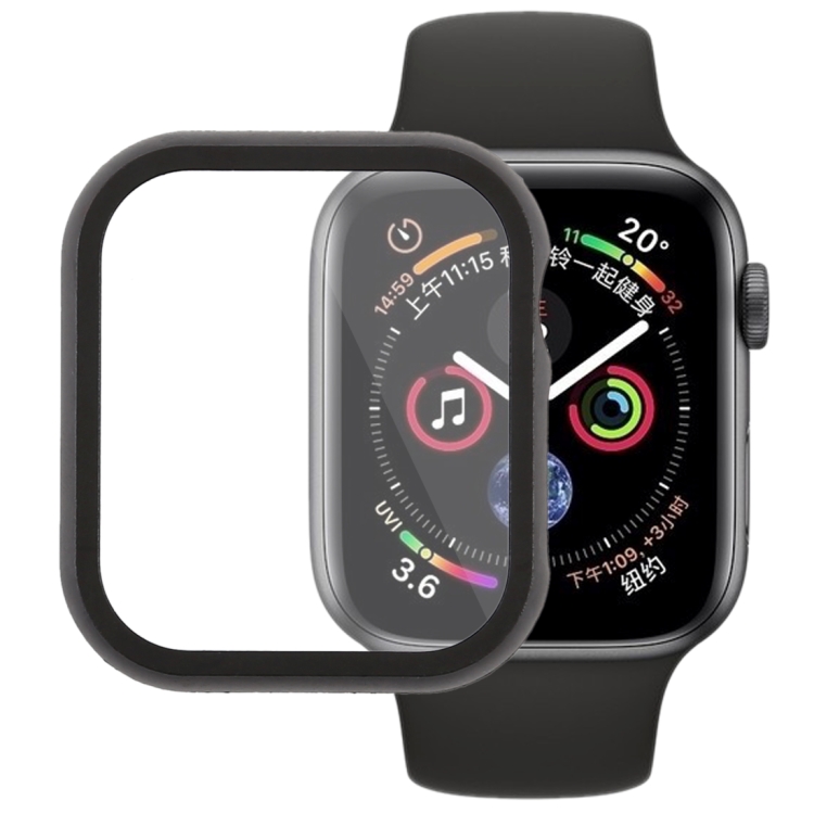 

Metal Front Frame Protective Case for Apple Watch Series 5 & 4 44mm(Black)