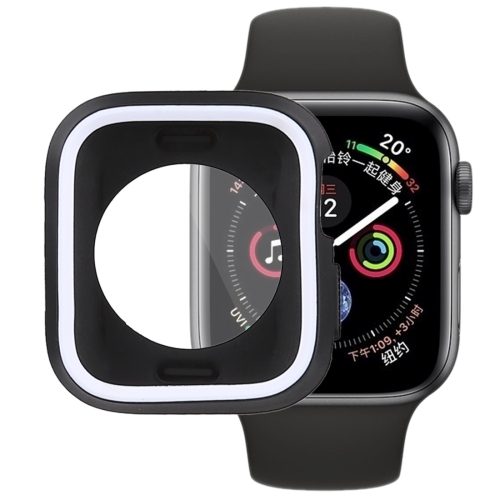 

Silicone Full Coverage Case for Apple Watch Series 4 40mm(Black White)